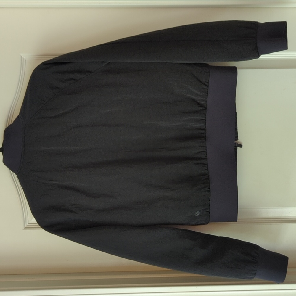 Lululemon Non-Stop Bomber Jacket *Reversible - Black Prima Loft - Size 6 - Picture 5 of 9